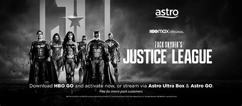 hbo go justice league|'Zack Snyder's Justice League' global premiere on HBO GO .